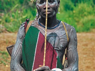 Mursi Omo River Etiopia