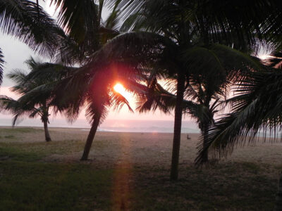 Spiaggia in Ghana