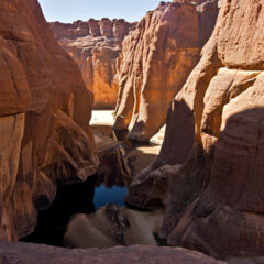 Tchad, gole di Archei